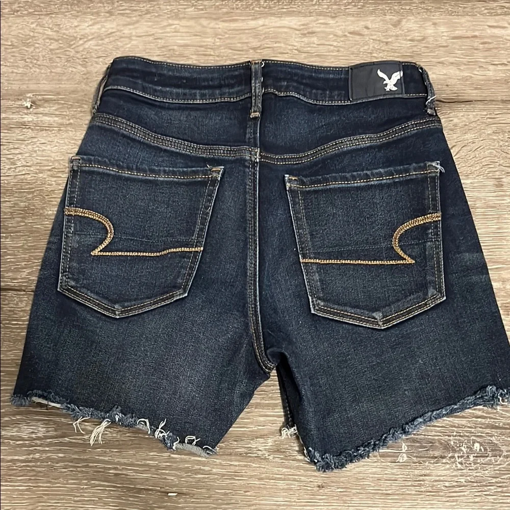 American Eagle Outfitters Women's Denim Shorts - Super Hi-Rise Shortie * - Picture 7 of 7